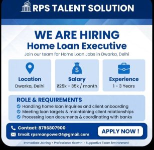 RPS Talent Solution - Home Loan Executive Job
